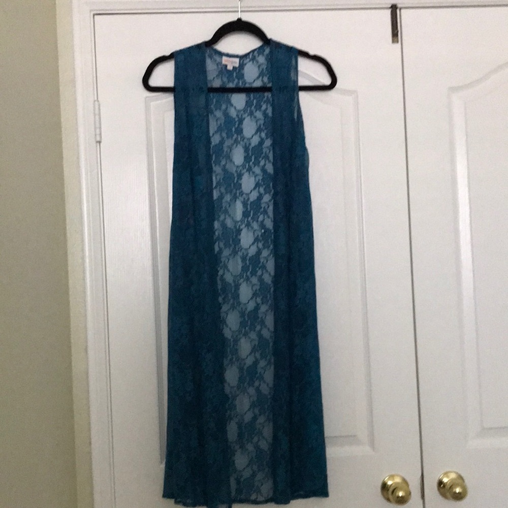 Teal blue Lace Joy
